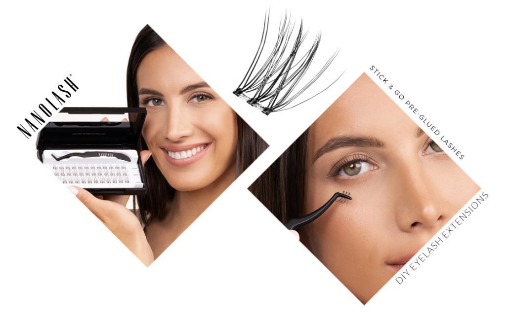 nanolash DIY prælimede øjenvipper