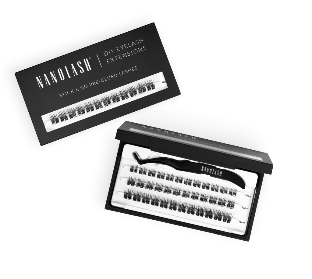 kunstige øjenvipper uden lim nanolash